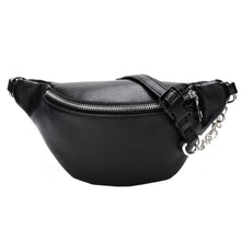 Load image into Gallery viewer, Fashion Chain Fanny Pack Banana Waist Bag New Brand Belt Bag Women Waist Pack PU Leather Chest bag Belly Bag New Quality #GEX