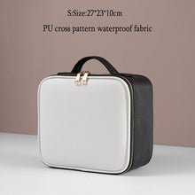 Load image into Gallery viewer, LHLYSGS Brand Cosmetic Case Suitcases Multi-storey Large Professional Makeup Bag Women Beauty Storage Organizer Cosmetic Bag