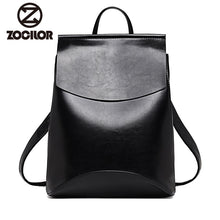 Load image into Gallery viewer, Fashion Women Backpack High Quality Youth Leather Backpacks for Teenage Girls Female School Shoulder Bag Bagpack mochila