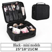 Load image into Gallery viewer, LHLYSGS Brand Cosmetic Case Suitcases Multi-storey Large Professional Makeup Bag Women Beauty Storage Organizer Cosmetic Bag